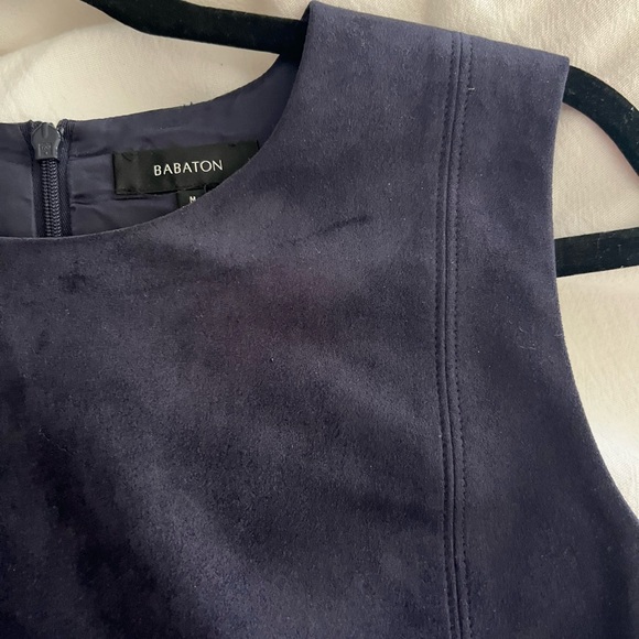 Babaton faux leather navy blue size M - Picture 3 of 7